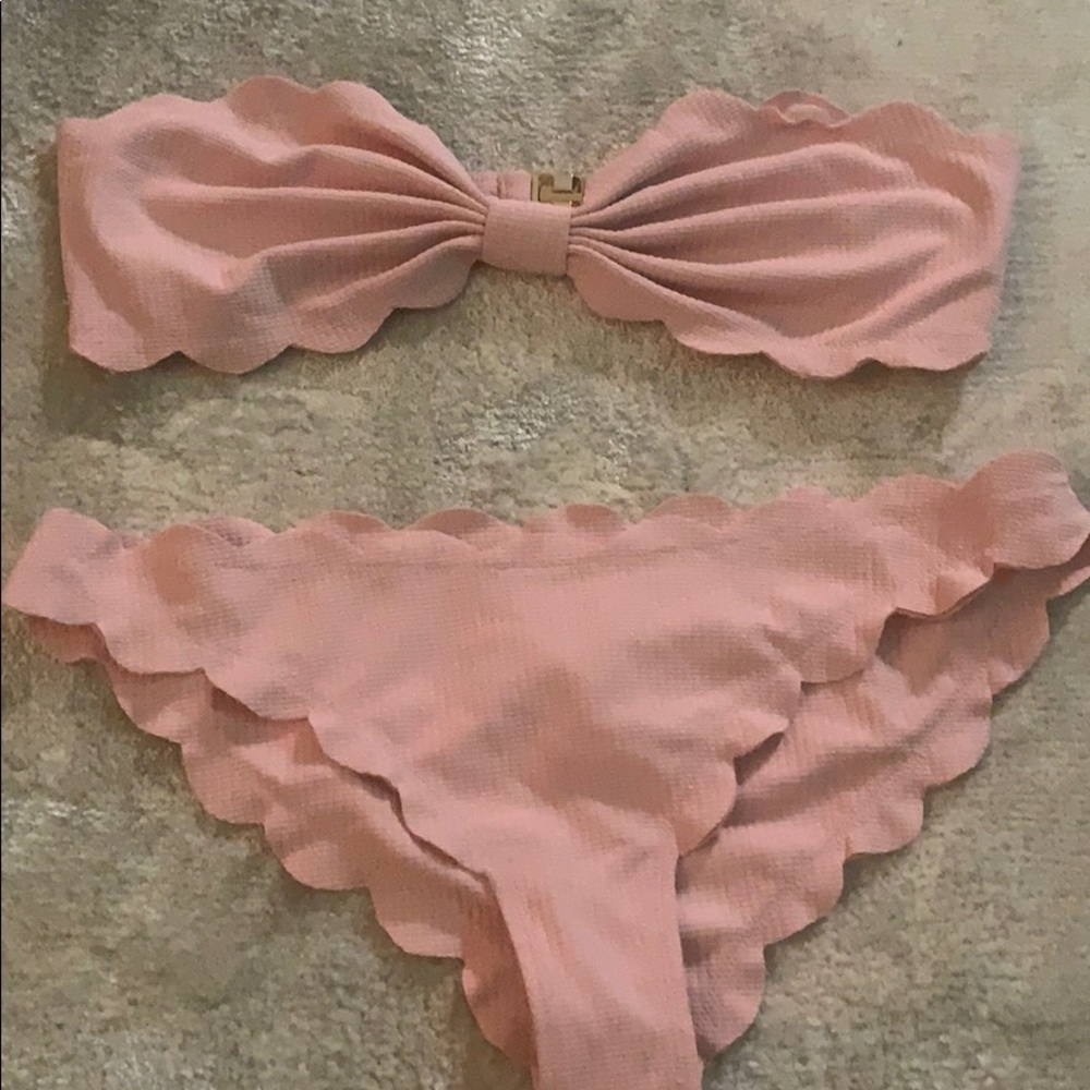 Marysia swimsuit set bikini sustainable Antibes